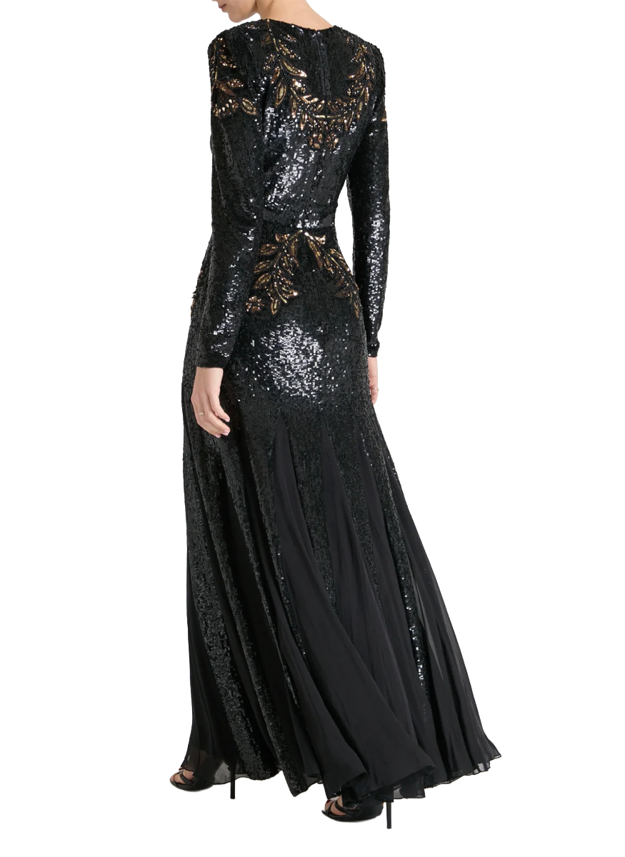 Porta Sleeved Gown - Temperley London