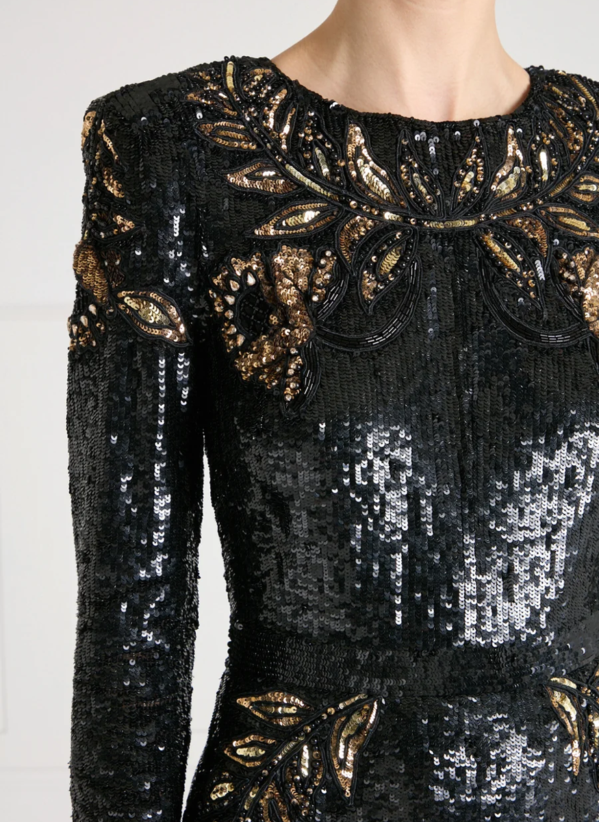 Porta Sleeved Gown - Temperley London