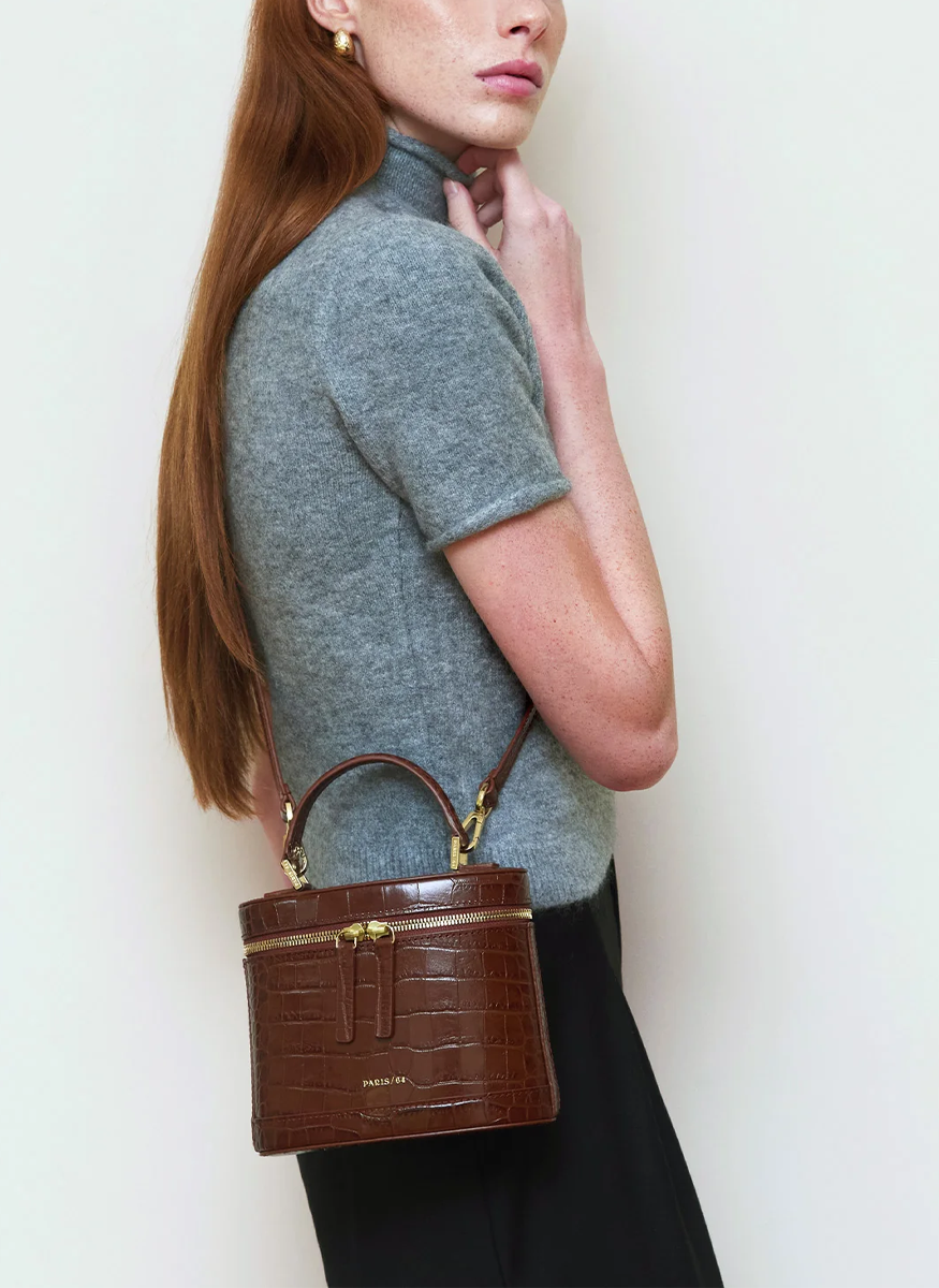 Prismatic Coco Cognac Bag - paris 64