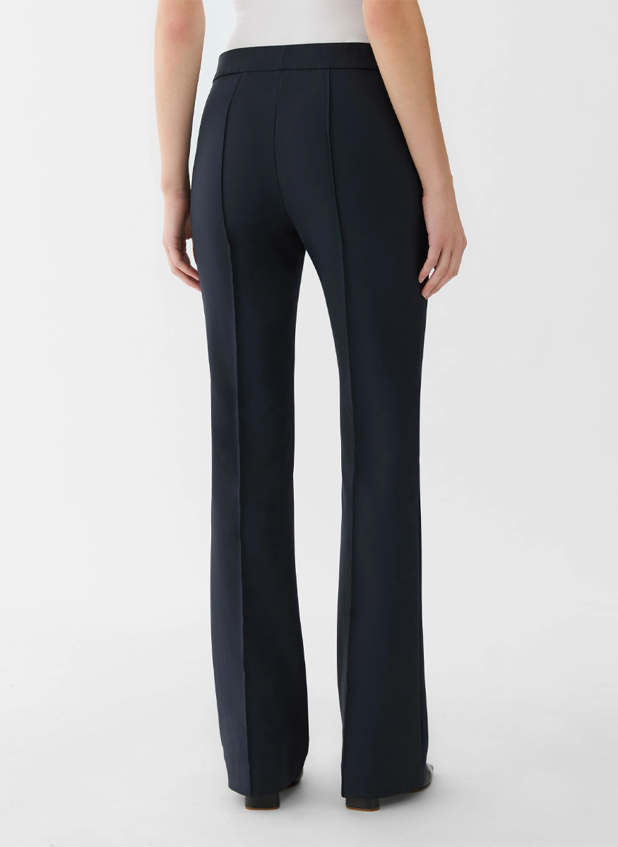 Acclaimed Stretch Gramercy Flare Pant in Ink - Lafayette 148 New York