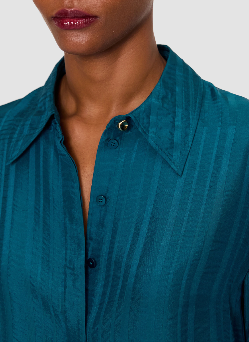 Sina Silk Stripe Blouse - Joseph