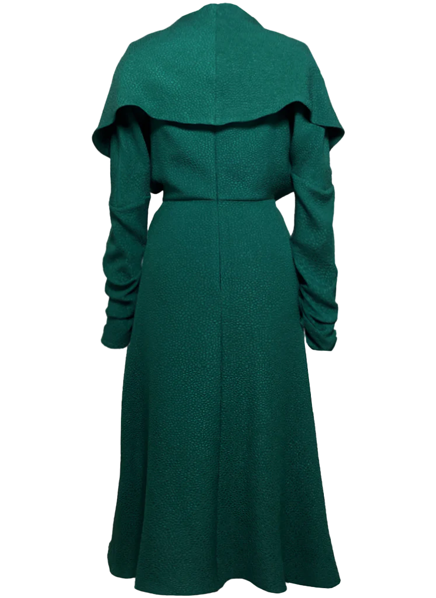 Vanessa Dress in Bubble Jacquard