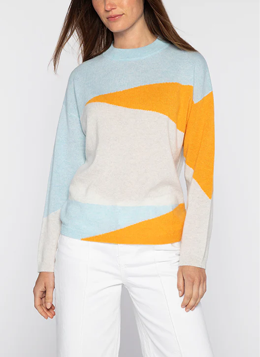 Waves Crewneck Sweater