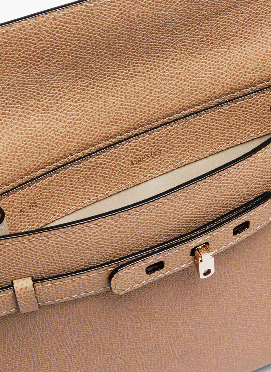 Brera B-Tracollina Crossbody Bag in Cashmere Beige - Valextra