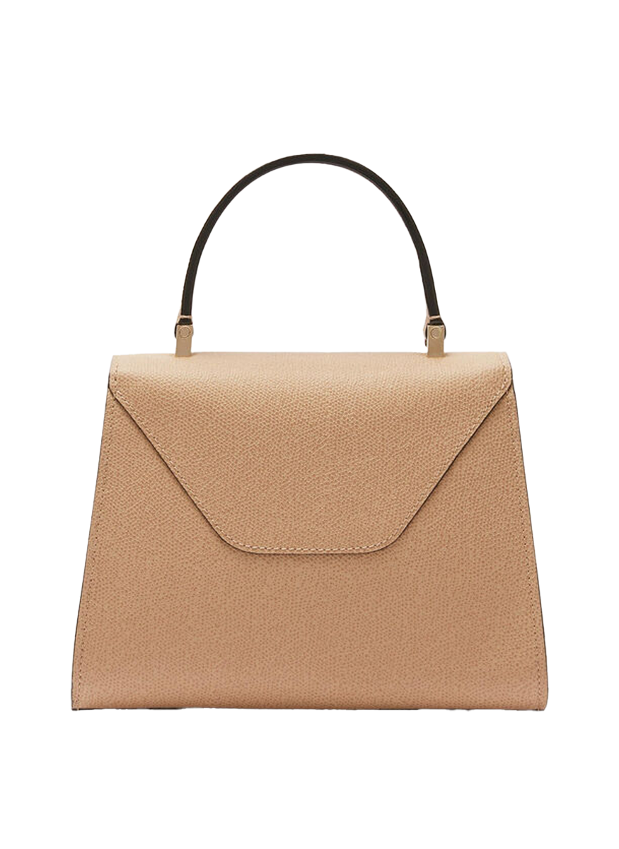 Iside Top Handle Mini Bag in Cashmere Beige - Valextra