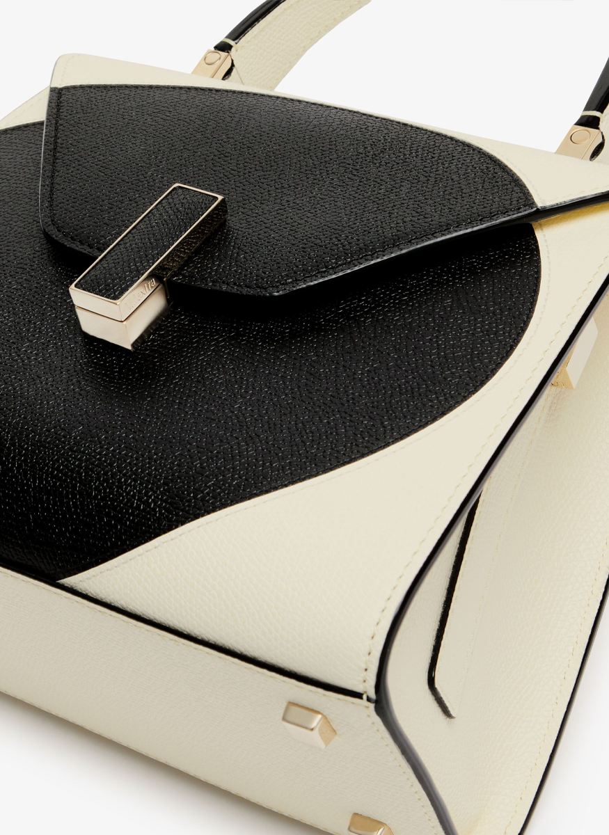 Iside Intarsia Pebble Top Handle Bag - Valextra
