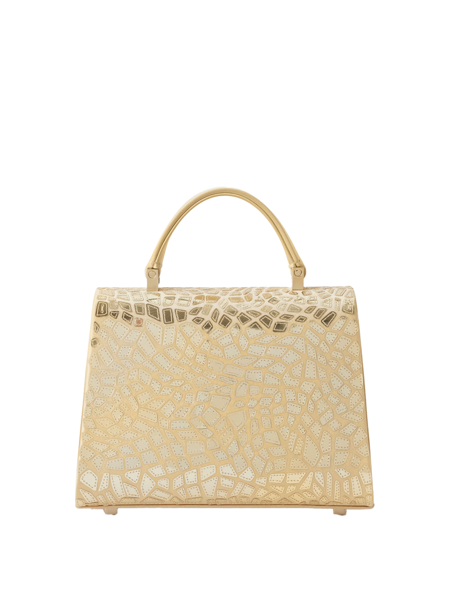 Iside Mosaic Crossbody Micro Bag