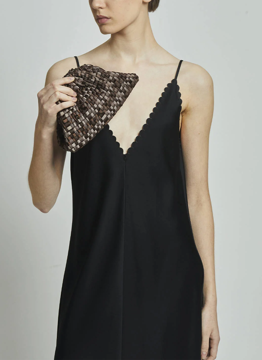 Vichy Mini Game in Brown - Maria La Rosa