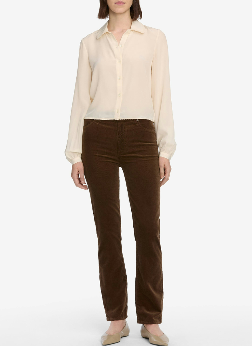 The Silk Prim Blouse