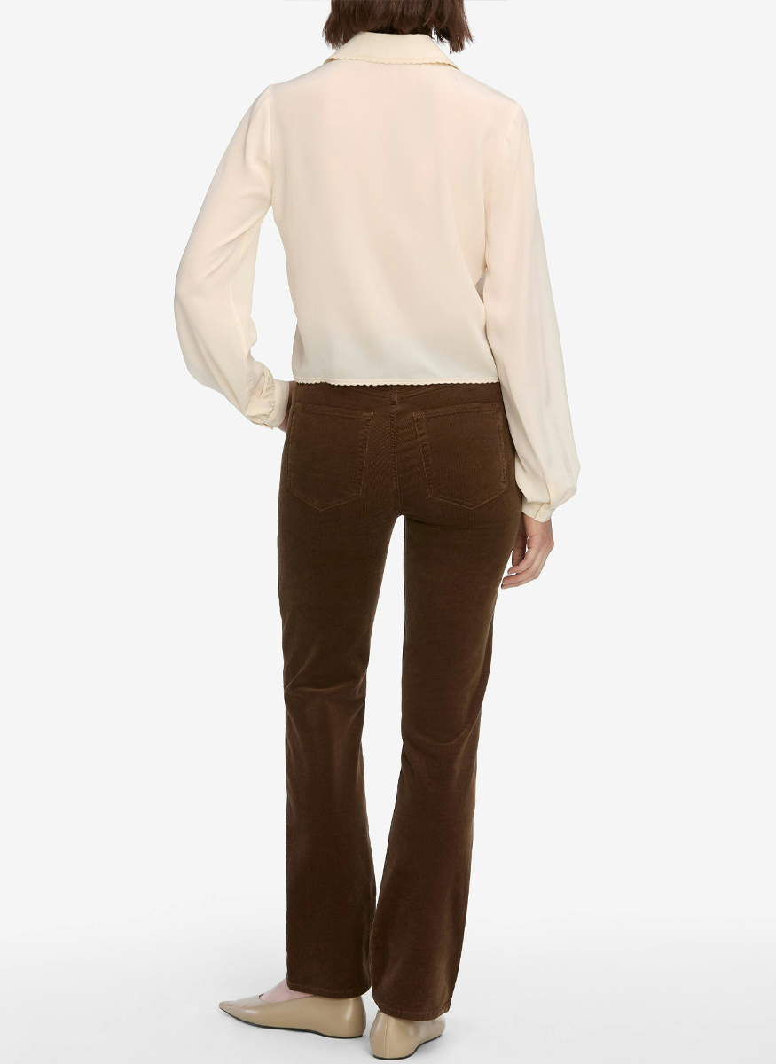The Silk Prim Blouse - FRAME