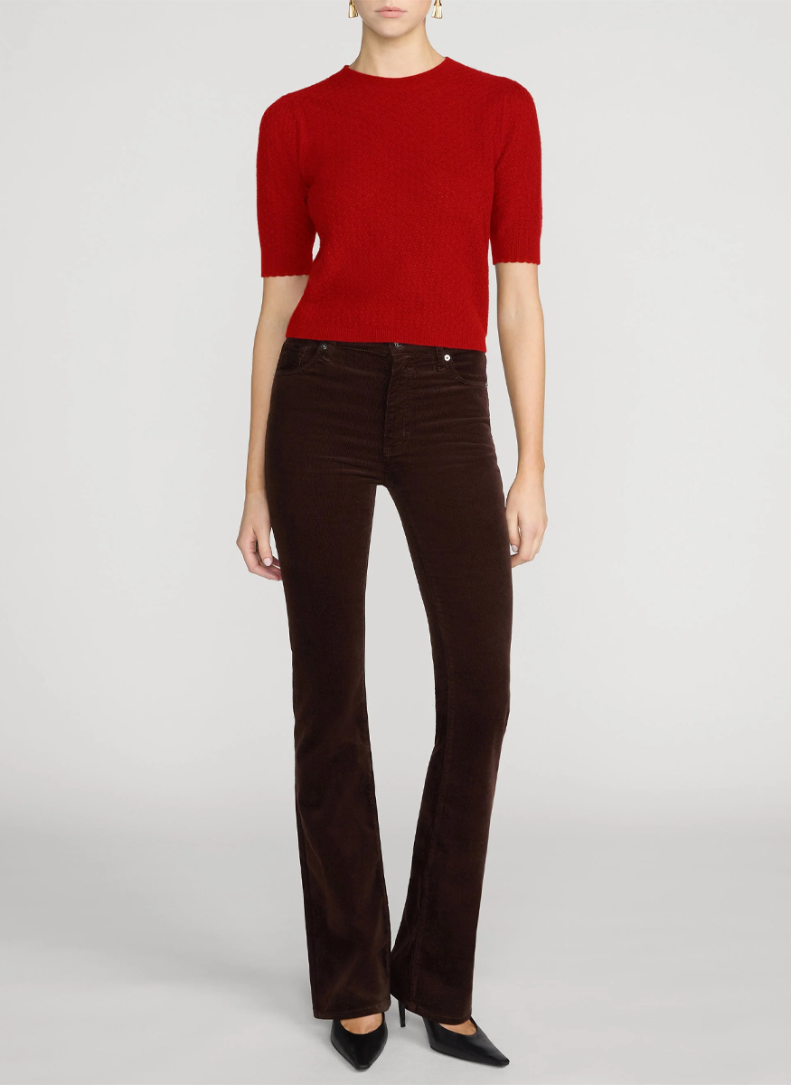 The Gathered Honeycomb Sweater - FRAME