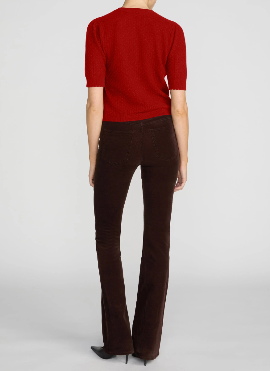 The Gathered Honeycomb Sweater - FRAME