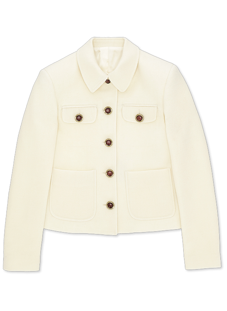 Brushed Wool Jacket