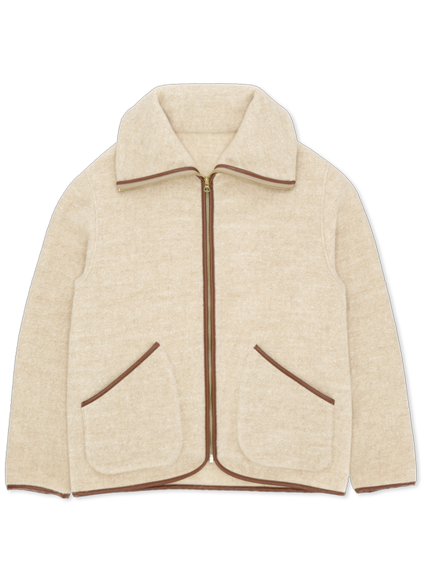 Teddy Cashmere Sherpa Jacket