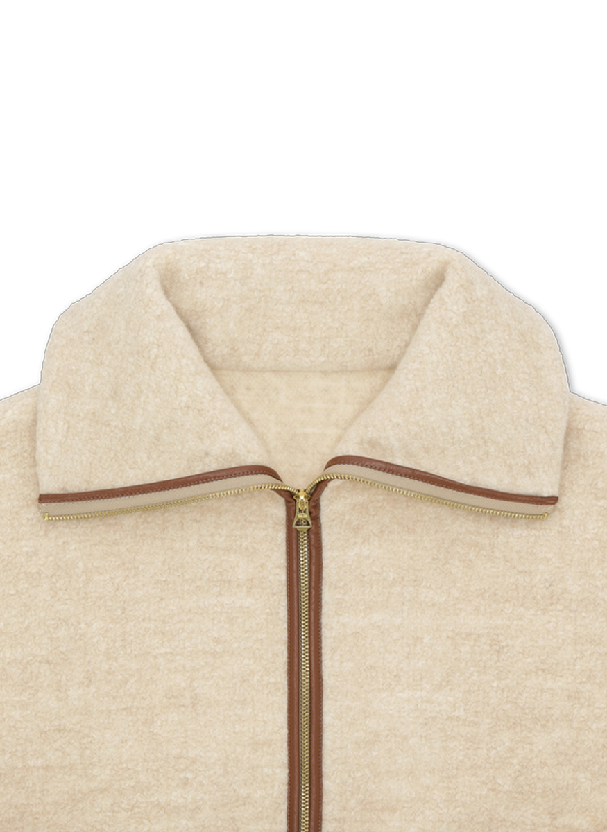 Teddy Cashmere Sherpa Jacket - Fortela