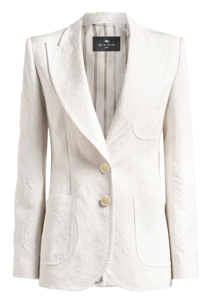 Single-Breasted Cotton-Blend Jacquard Suit - ETRO
