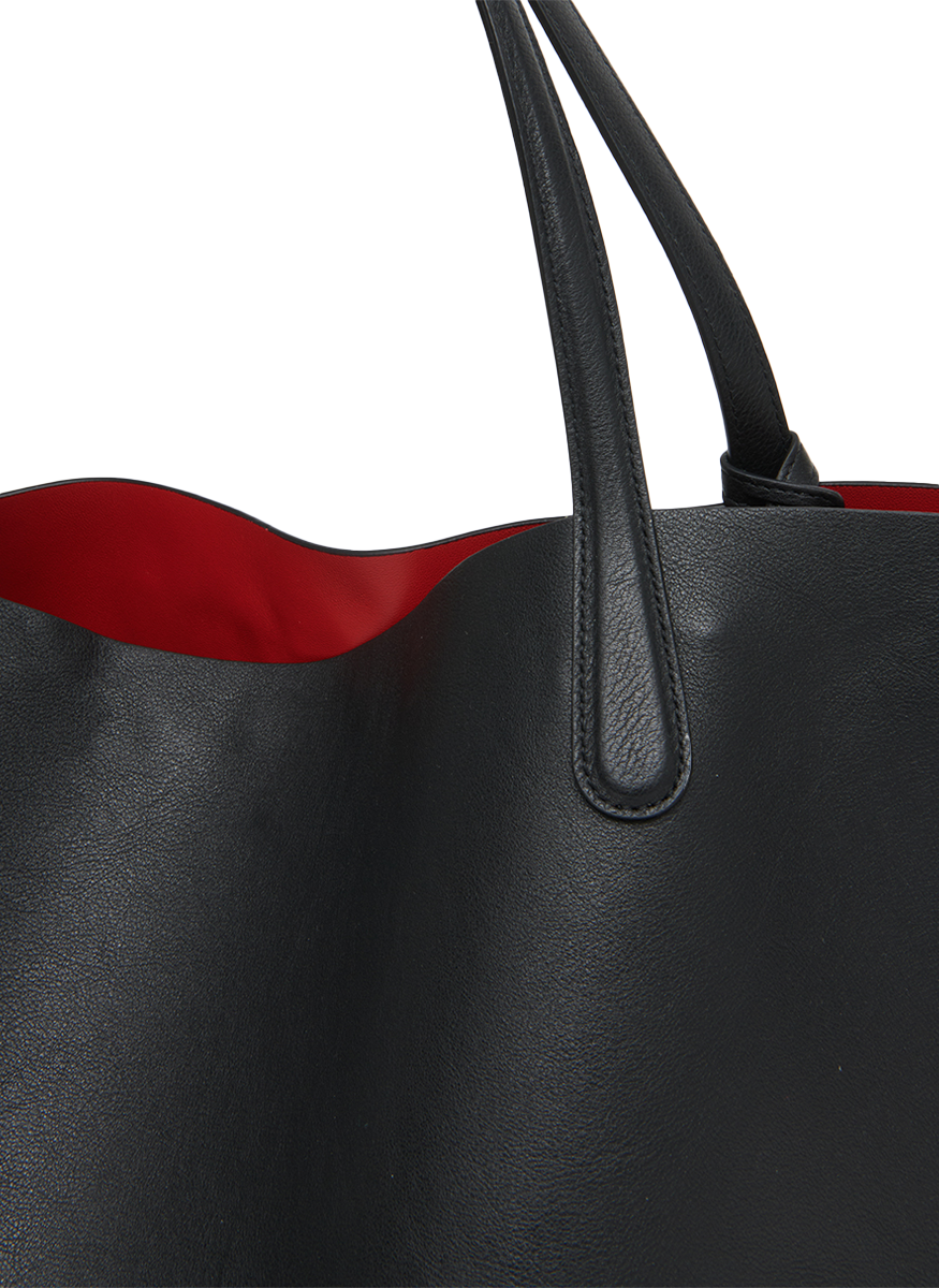 Everyday Soft Leather Tote in Black - Mansur Gavriel