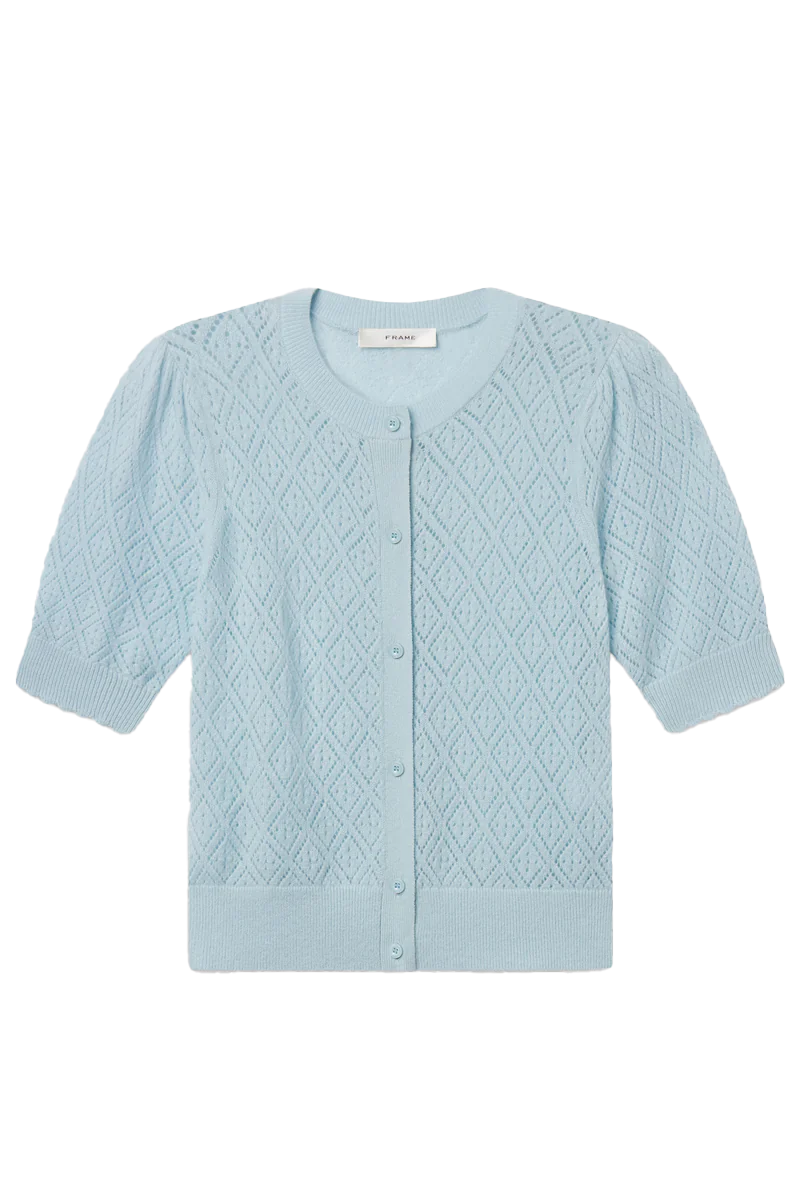 The Delicate Cashmere Short Sleeve Cardigan