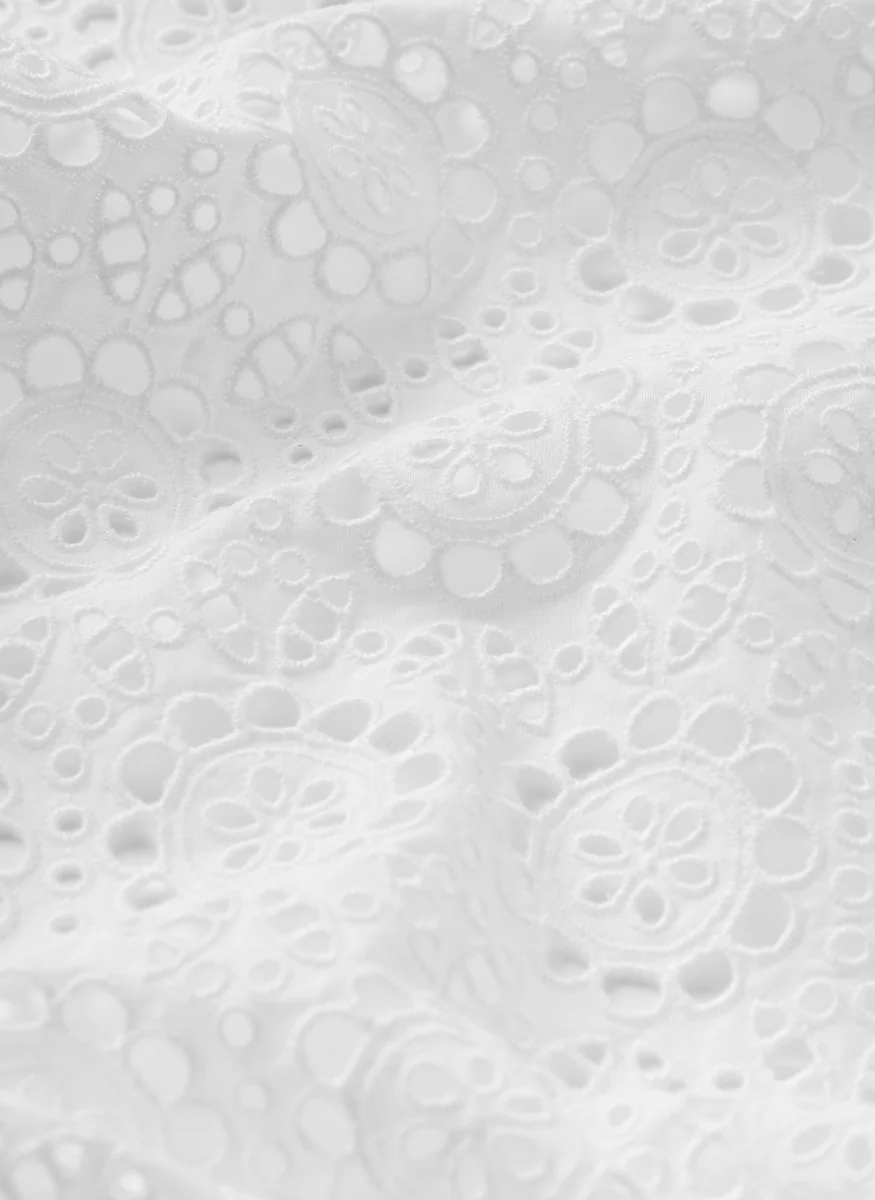 The Petal Eyelet Shirt - FRAME