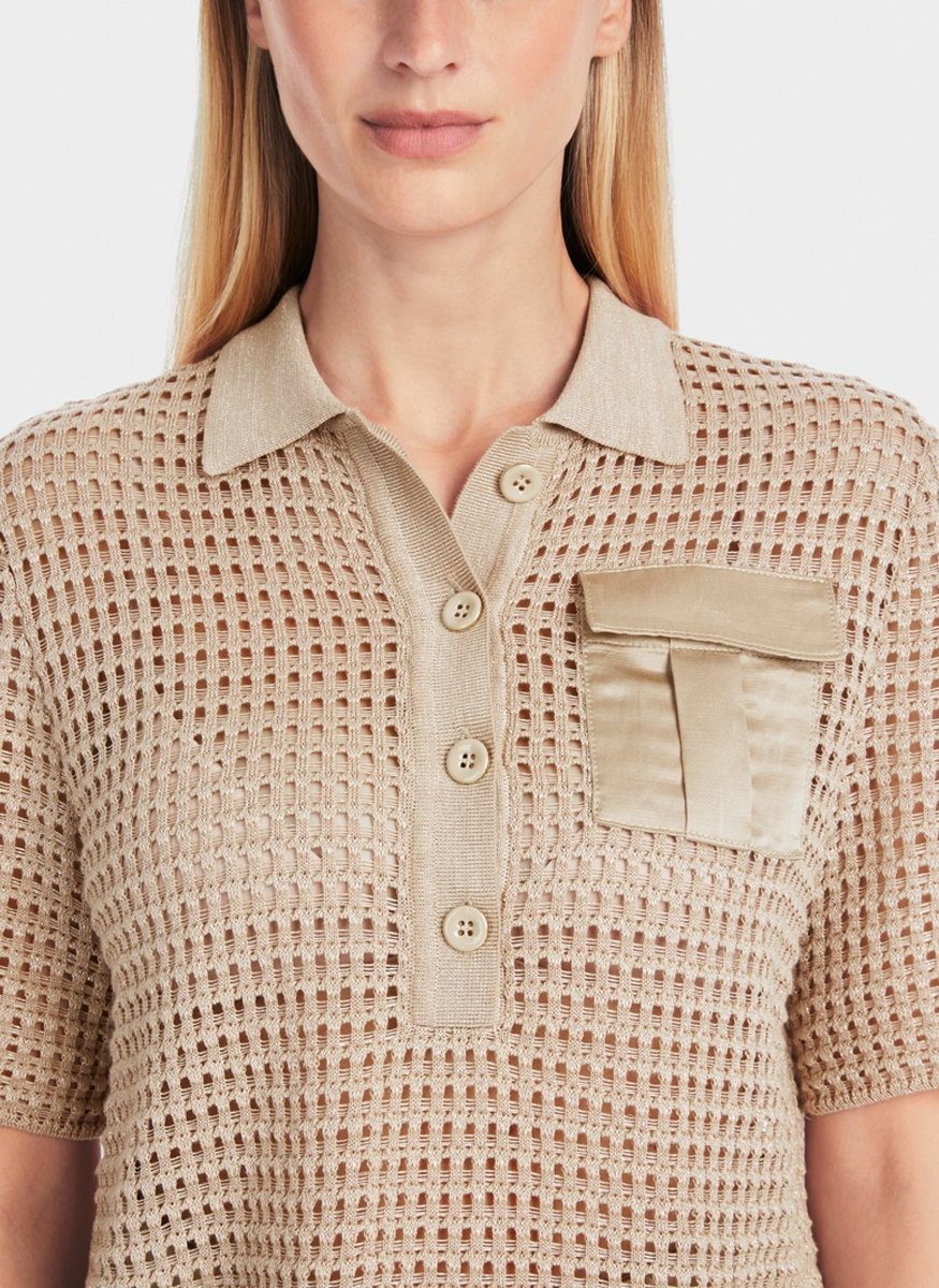 Rethink Together Knit Polo Shirt - Marc Cain