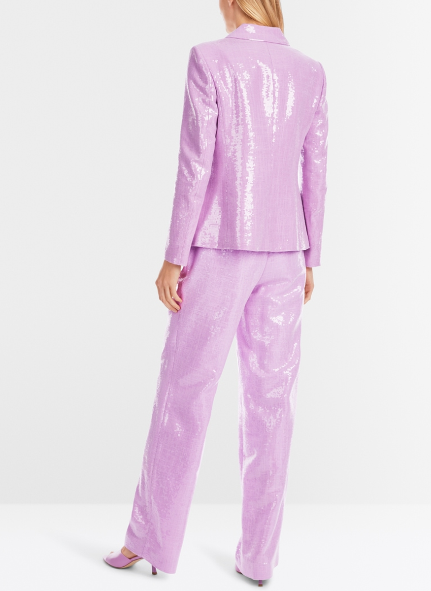 Clear Sequin Double Breasted Blazer - Marc Cain