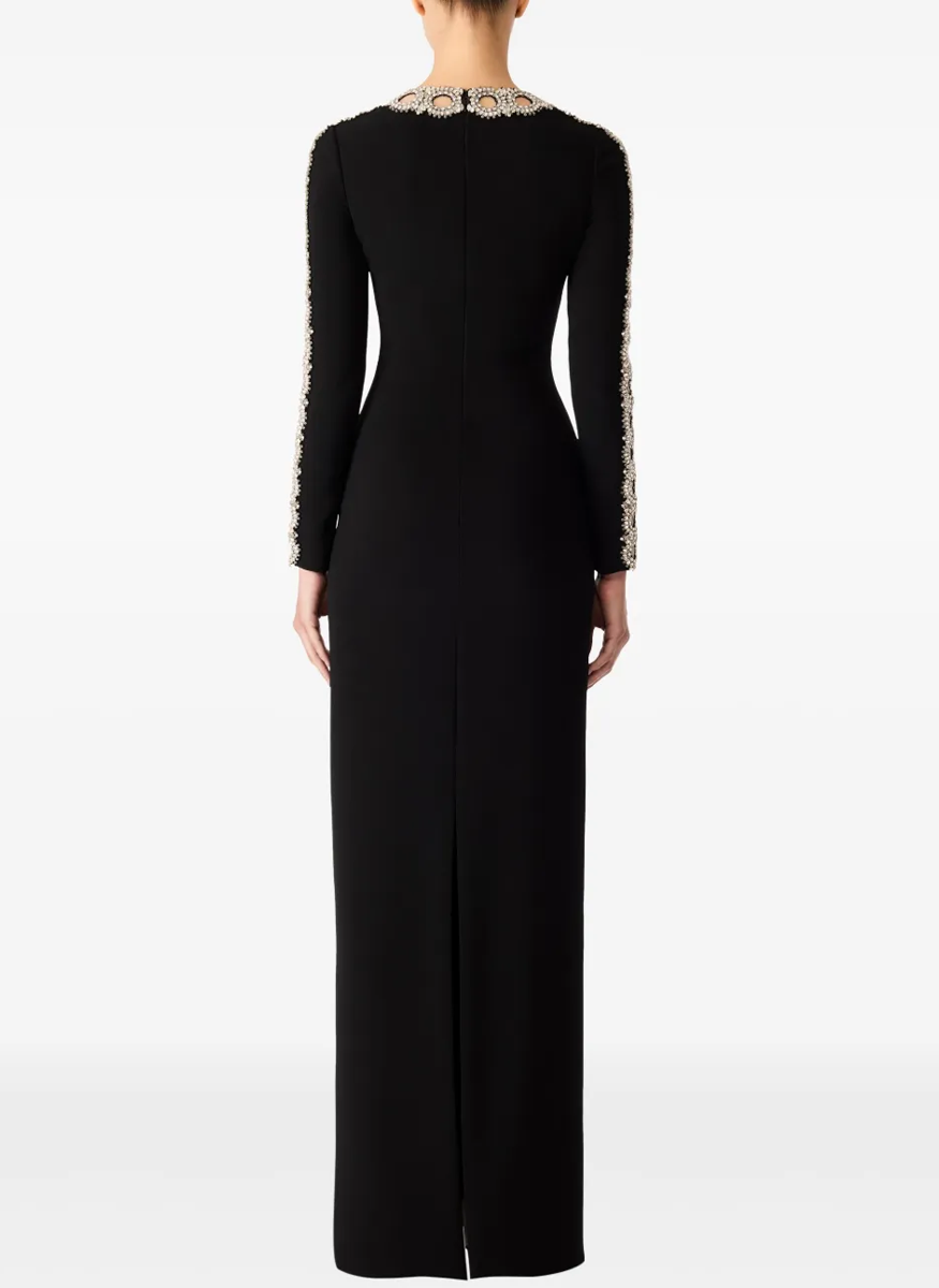 Penny Crepe Long Sleeve Gown - Jenny Packham