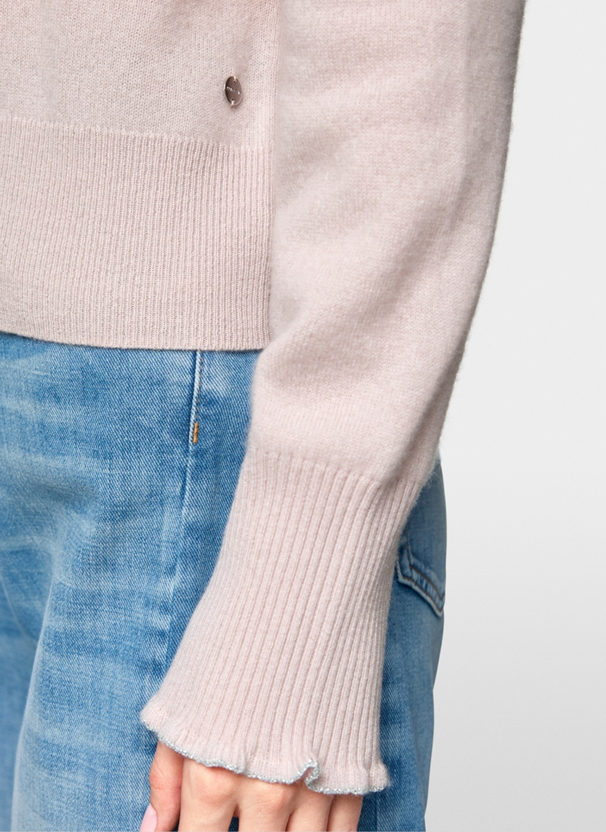 Cropped Cashmere Cardigan - Marc Cain