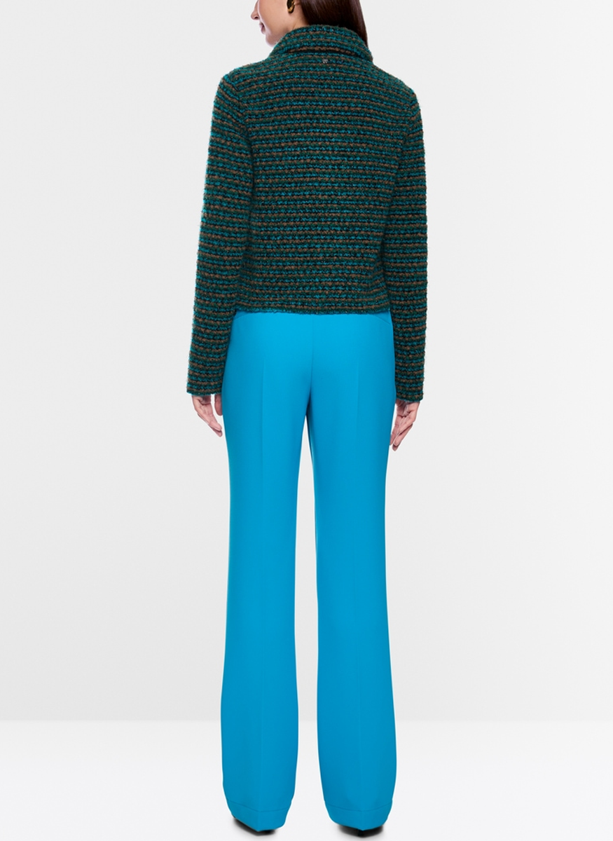 Multi Colored Boucle Sweater Jacket - Marc Cain