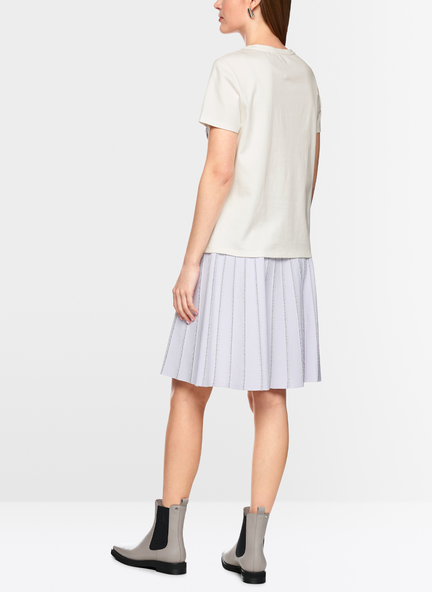 T-shirt with 3D Appliqué - Marc Cain
