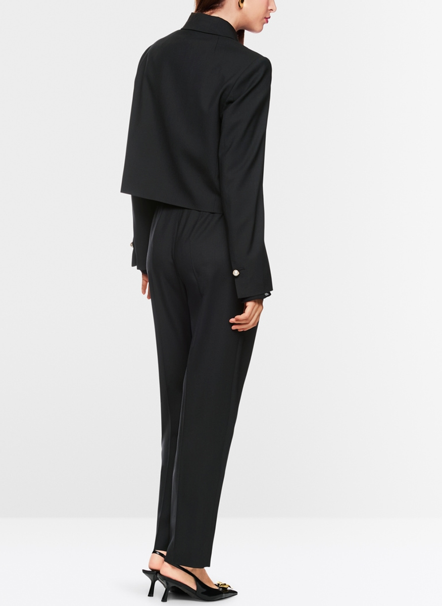 Spencer Jacket with Captured Pearls - Marc Cain