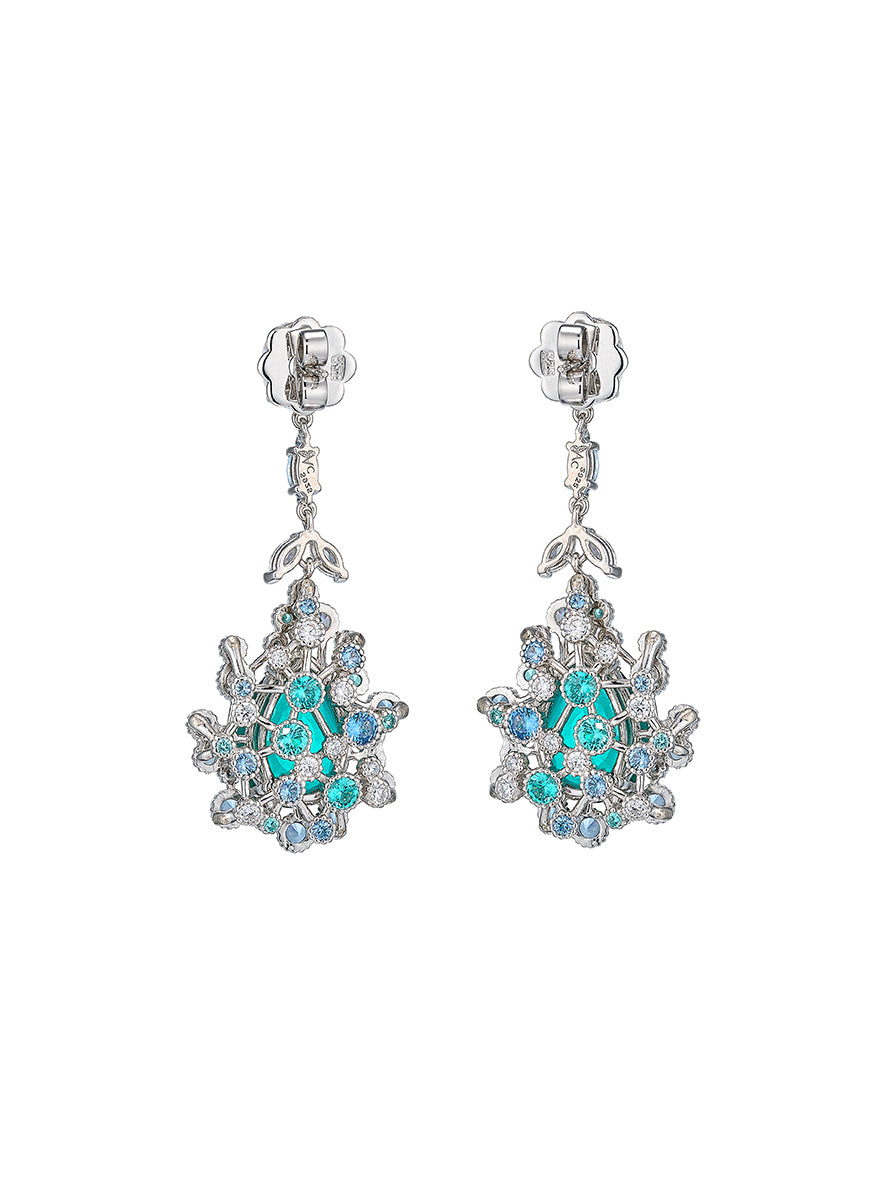 "Paraiba Spectra" Earrings