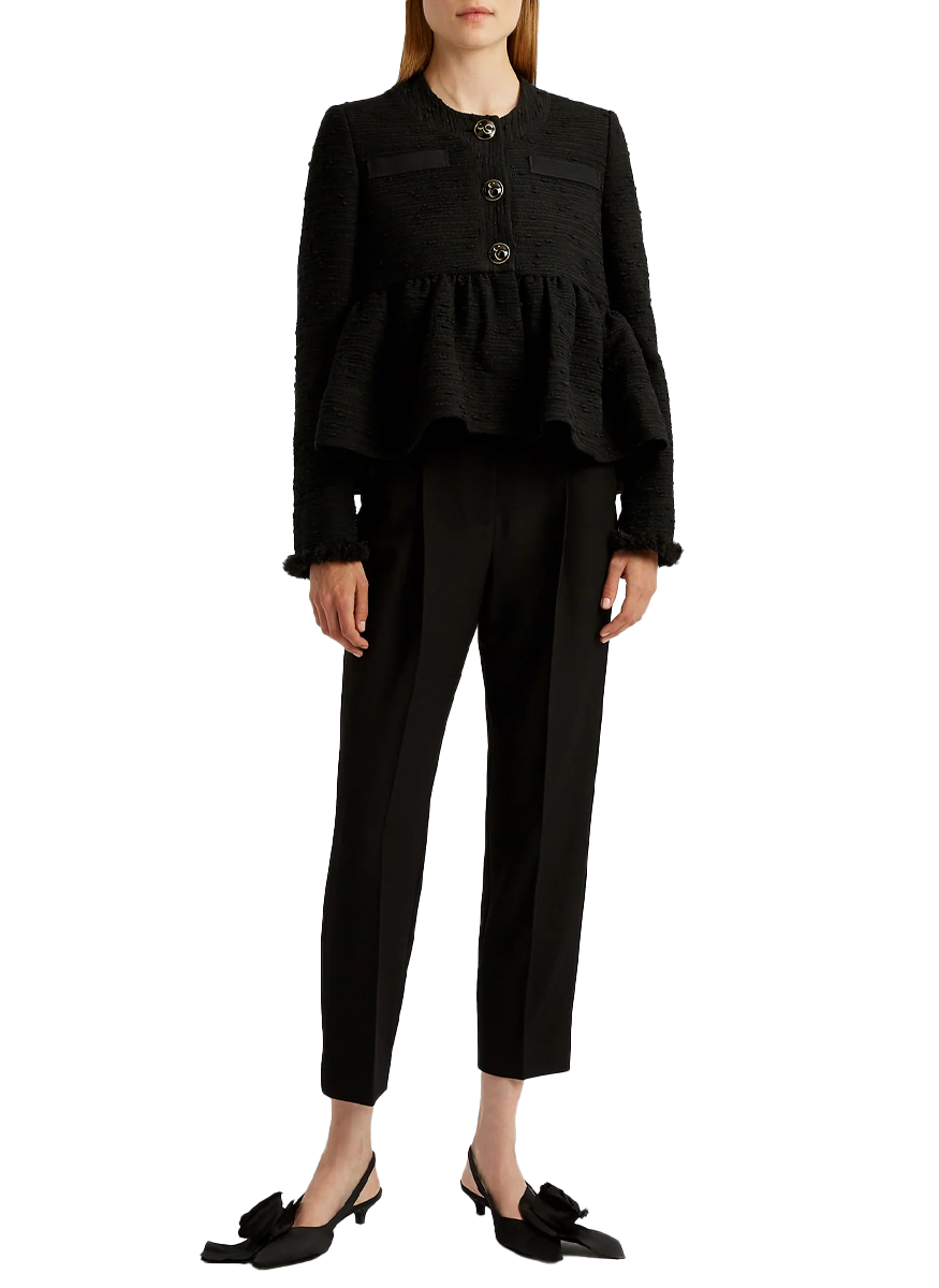 Ankle Length Wool Trouser - Erdem