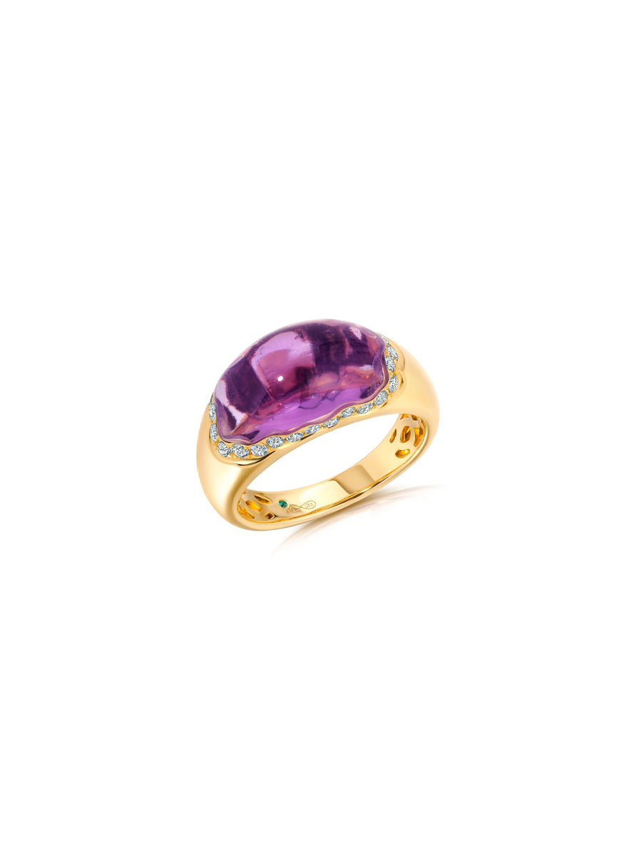 "Bahia" Amethyst Ring - Graziela