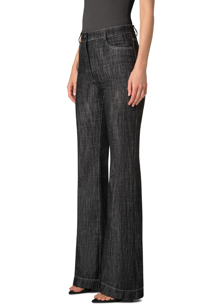 Courtney Highwaist Bootcut Pant - Akris Punto