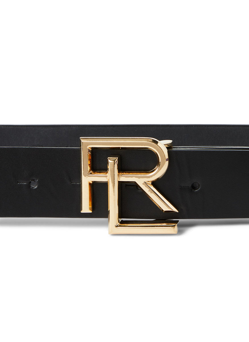Box Calf 32Mm Logo Belt - Ralph Lauren Collection