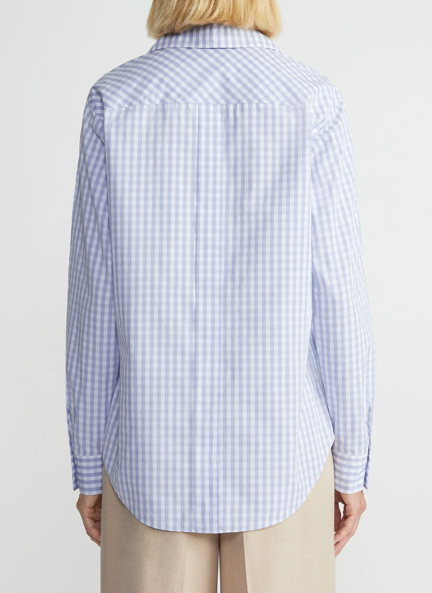 Notched Shawl Collared Blouse - Lafayette 148 New York