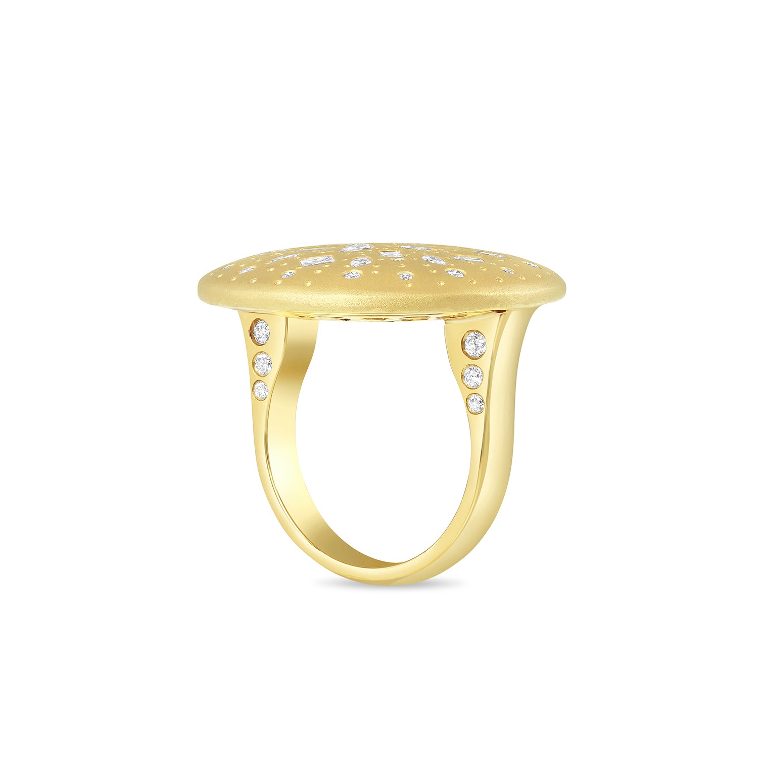 “Diamond Medallion” Ring