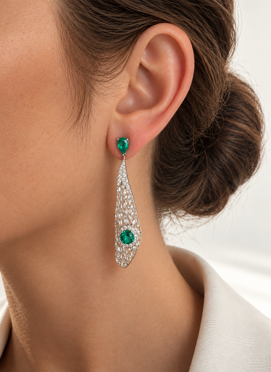Dragonfly Wing Earrings - Cicada