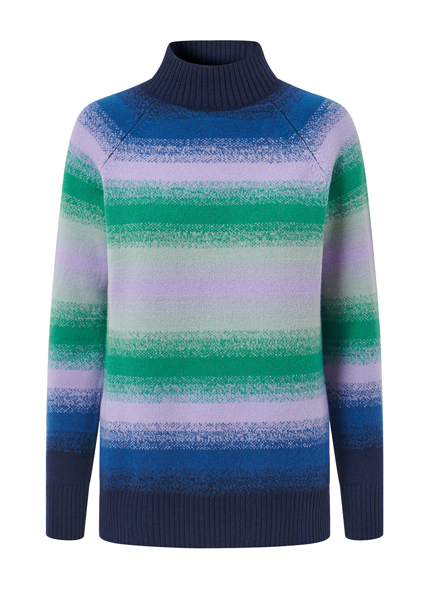 Colorful Cashmere Degrade Sweater