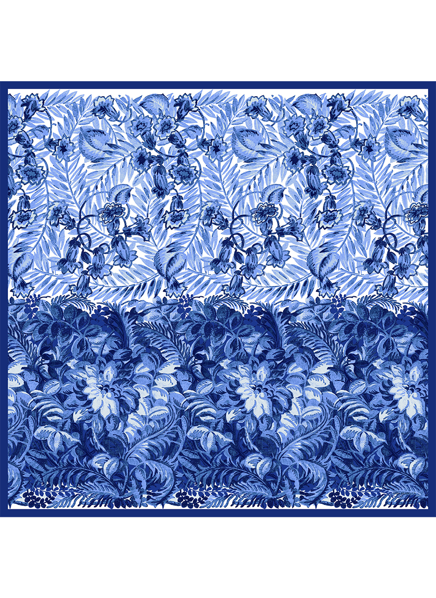 Corsica Cashmere Printed Scarf