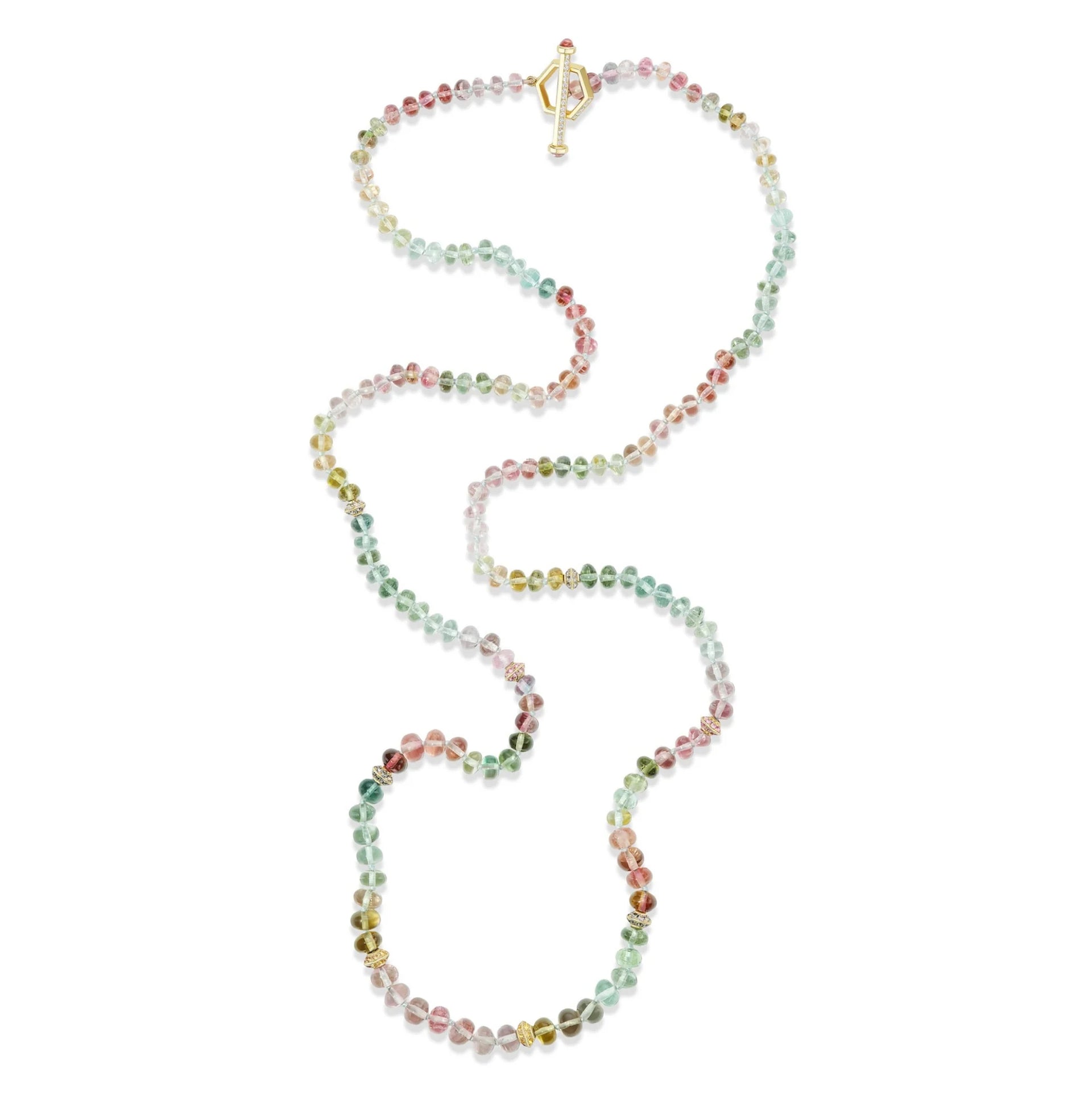 Split Horizon Bead Necklace