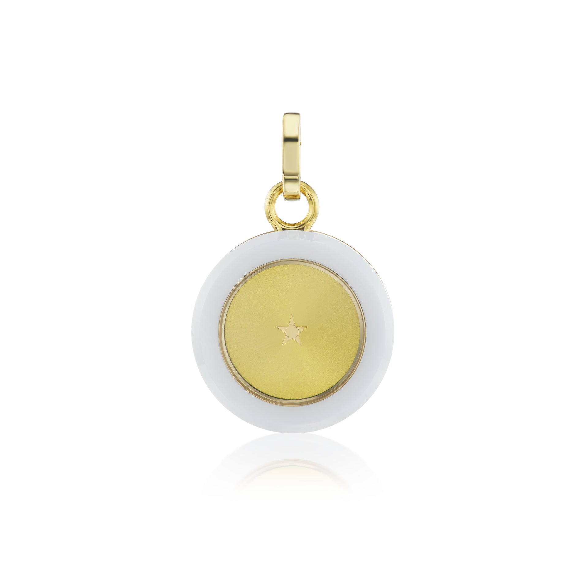 Carpe Diem White Ceramic Pendant