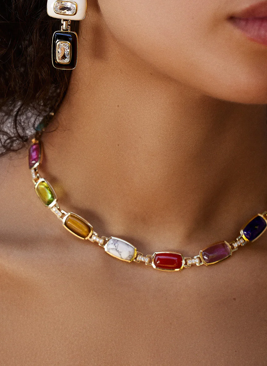 “Colorblock” Necklace - Emily P. Wheeler