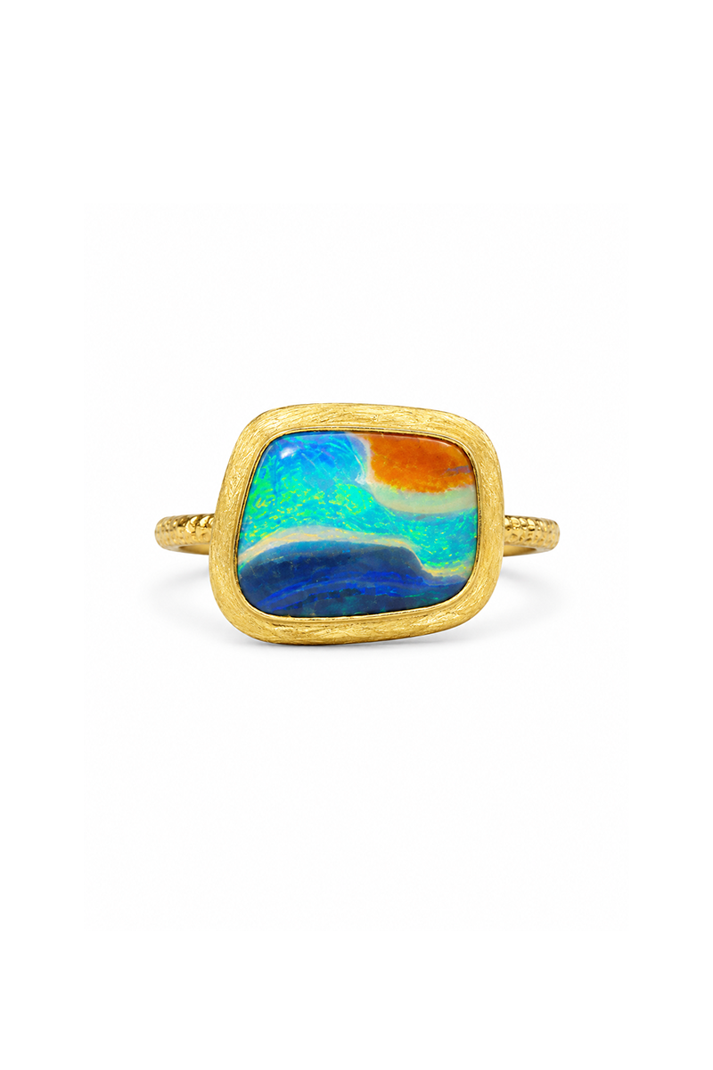 Landscape Opal Ring