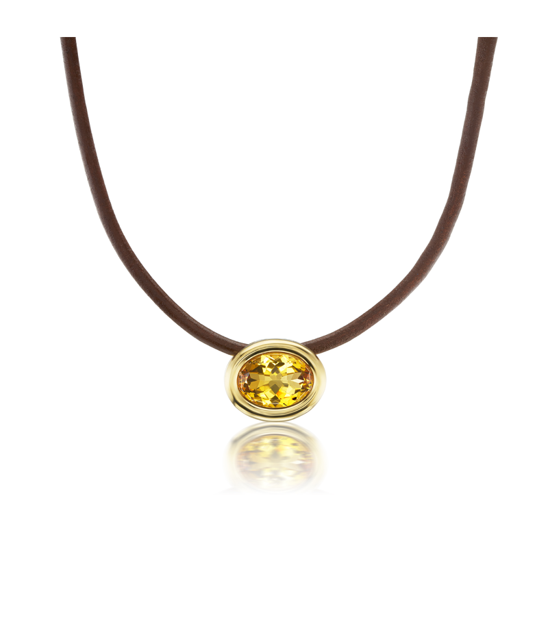 Citrine Scuba Choker - BECK
