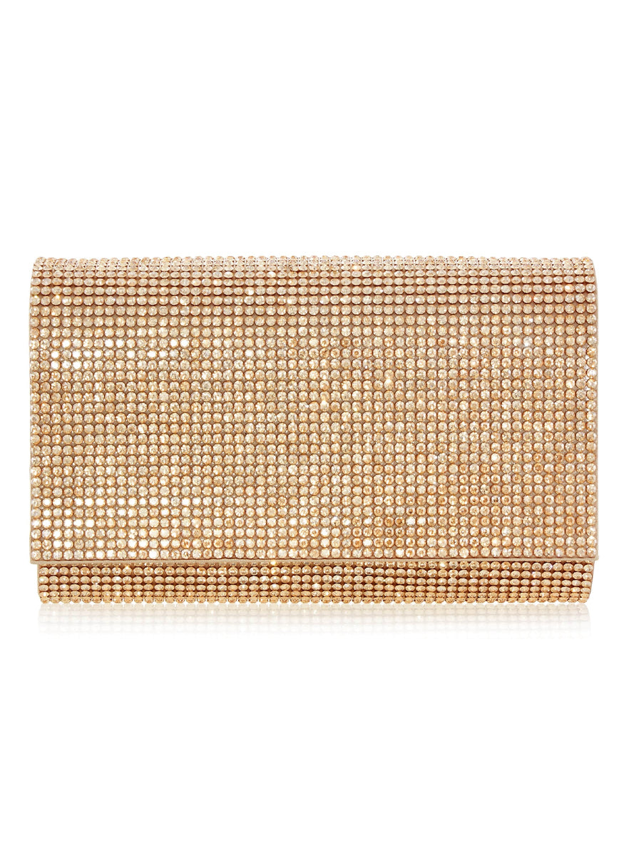 Fizzyx Champagne Crystal Clutch - Judith Leiber Couture