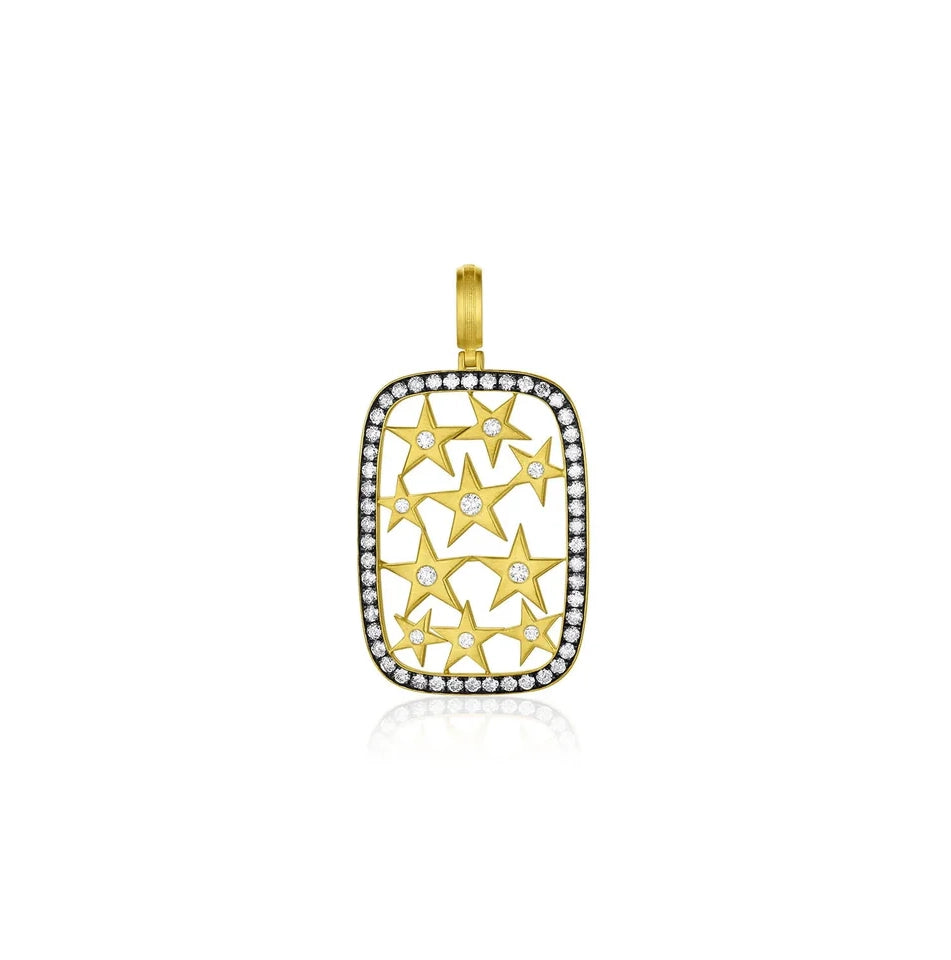 Cushion Frame Star Pendant - Leigh Maxwell