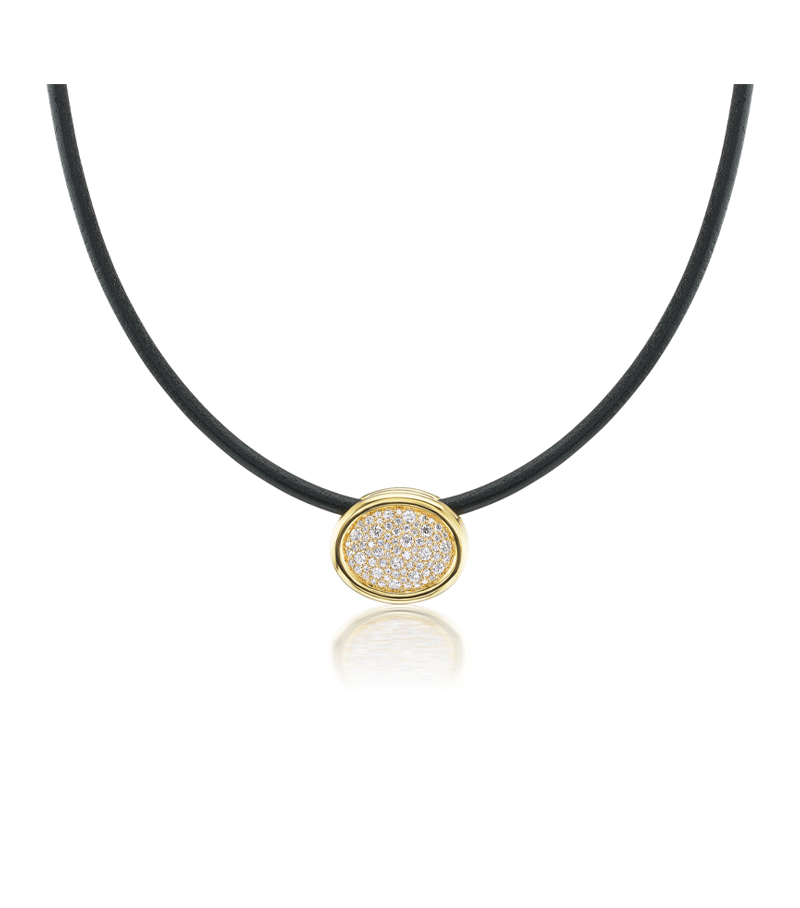 Diamond Pave Scuba Choker
