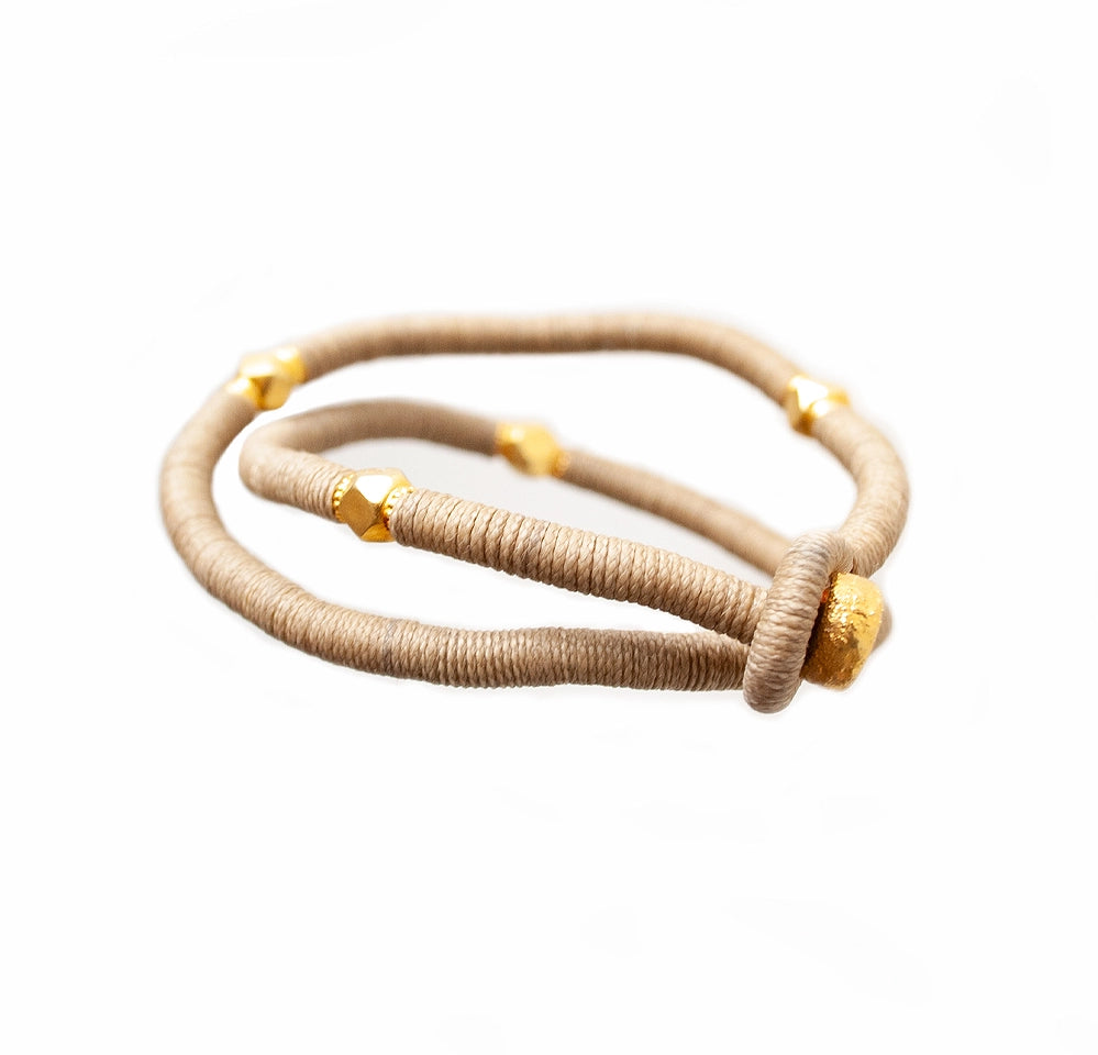 Colors Bracelet, Sand - Van Gelder
