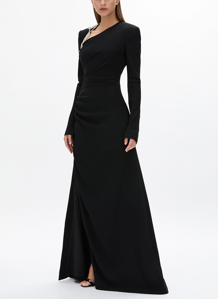 Gabrielle Long Sleeve Gown - Rachel Gilbert